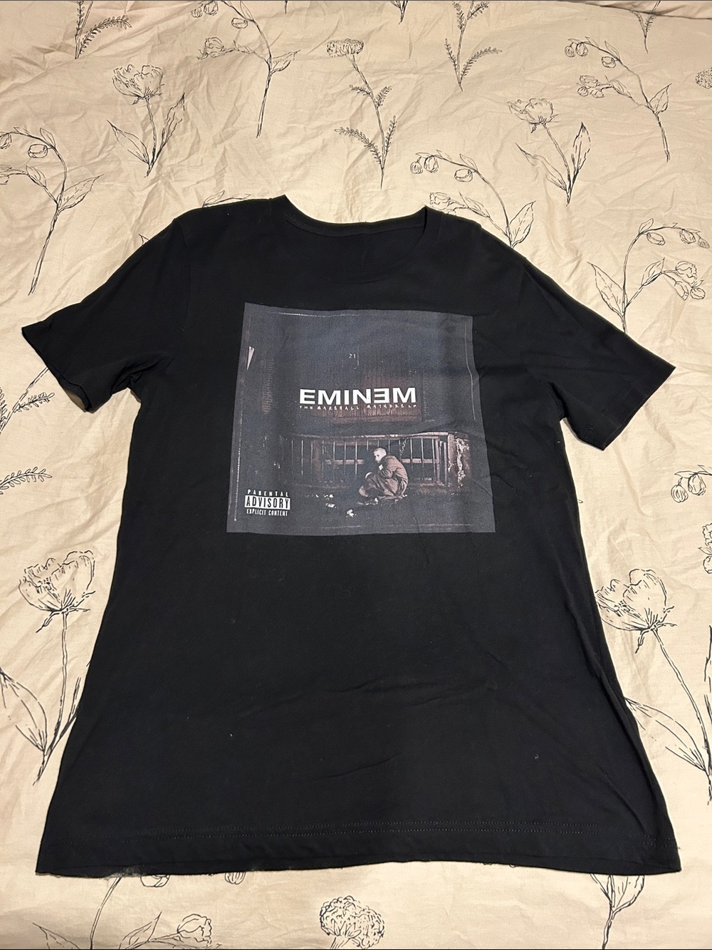 mine Black Eminem Graphic Tee - Men’s Short Sleeve Shirt